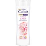 Clear Women Kepeğe Karşı Etkili Şampuan Yumuşak Parlak Kiraz Çiçeği Esansı & Keratin 350 ml 5 Adet