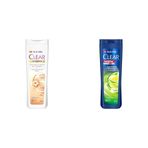 Clear Women Kil Terapisi Arınmış ve Yumuşak Saçlar Kepeğe Karşı Etkili Şampuan 350 ml(1) Clear Men Maksimum Ferahlık Yağlı Saç Derisi İçin Limon Özlü Kepeğe Karşı Etkili Şampuan 350 ml(1)