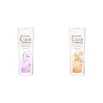 Clear Women Komple Bakım Vitamin Kompleksi Kepeğe Karşı Etkili Şampuan 350 ml(1) Clear Women Kil Terapisi Arınmış ve Yumuşak Saçlar Kepeğe Karşı Etkili Şampuan 350 ml(1)