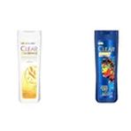 Clear Women Zencefil Özü Kepeğe Karşı Etkili 350 ml Şampuan ve Clear Men Legend By CR7 Cristiano Ronaldo 2x350 ml Şampuan