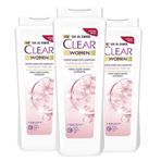 Clear Yumuşak Parlak Kiraz Çiçeği Keratin 3x485 ML Şampuan