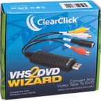 ClearClick VHS'den DVD'ye Sihirbazı USB Video Yakalayıcı