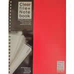 Clearfile + Notebook 30 Poşet dosyalı Kareli Defter