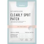 Clearly Spot Patch, Sivilce Karşıtı Şeffaf Plaster | Şeffaf, Ultra Ince, Hidrokolloid + Niacinamide + Salicylic Asit Içerikli Akne Karşıtı Yüz Bandı | 24 Adet