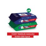 Clearmotion Yüzey Temizlik Havlusu (12X100) 1200 Yaprak
