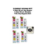 Clemency 5.74 Mokka Bitkisel İçerikli Saç Boyası 60 ml + %6 20 Volume Oksidan 90 ml