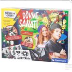 Clementoni 64329 Bilim ve Oyun Dövme Sanatı