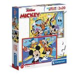 Clementoni Mickey 2X20 Parça Puzzle