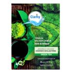 Clemy Dalyan Çamur Nem Bombası Gözenek Sıkılaştırma Arındırma Ve Yoğun Nem Green Tea Maskesi Tek Kullanımlık 32 Ml
