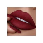 Cleo Cosmetics 24 Saat Kalıcı Waterproof Matte Lipstick Crayon Cherry (BORDO)