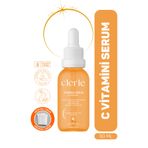 Clerie Cosmetics Yoğun Vitamin C Serum, Leke Karşıtı Cilt Tonu Eşitleyici, Renk Açıcı - Niacinamide + C Vitamini