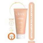Clerie Soyulabilir Kolajen Yüz Maskesi – Porselen Cam Cilt, Anti Aging, Nemlendirici, Kırışıklık Karşıtı & Gözenek Küçültücü Collagen Maske