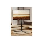 Cletech Şövalye Tipi Tv Standı 32"-70" | V Tabanlı Modern Tasarım | 70° Döner | 40 kg Taşıma Kapasiteli