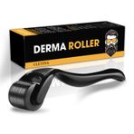 CLETINA 540 Titanyum Derma Rulo - Microneedle Mikro İğneli Merdane Erkekler ve Kadınlar İçin Ev Kullanımı 0.25mm - Microneedling Roller Dermaroller Cilt Bakım Aracı (# 0.25#)