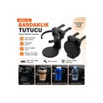 clewax Oto Araç İçi Bardak Tutucu Çok Fonksiyonlu İçecek Tutacağı/Bardaklık