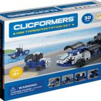 Clicformers 804002 30 pcs Mini Transportation Set