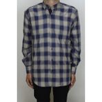 Cliente Fistan Store Erkek Ekose Kareli Klasik Kesim Rahat Kalıp Tek Cepli Gömlek - Kahverengi - 2XL