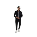 Cliento Adel Paraşüt Kumaş Uzun Kollu Modern Erkek Gömlek - XL - Siyah