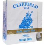 Cliffield Earl Grey Tea Bardak Poşet Çay 100 Adet - Kağıt Filtre