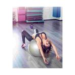 Clifton 65 cm Pilates Topu Pilates Denge Yoga Spor Egzersiz Top Jimnastik Fitness Topu, Tek Ebat, 2150451002, karışık