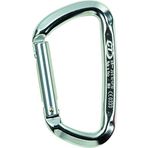 Climbing Technology D-Shape 2 °C44800 X Tbctstd karabina kanca, parlak, tek beden