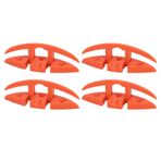 Cline de Quai Marine Flip, Katlanır 5 -inç Polvyle Boat Katlanır Yat Için 4 Set (Kurulum Vidaları olmadan Aksesuarlar)