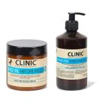 Clinic Professional Clinic Pyroo Yavaş Uzayan Kırık,kabarık Saçlar Için Hızlı Saç Uzatma Seti Maske + Şampuan