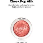 Clinique Cheek Pop Allık - Renk: Pink Honey Pop 3.5g | Uzun Süre Kalıcı, Doğal ve İpeksi Formül - Pembe