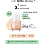 Clinique Even Better Clinical™ Serum Fondöten SPF 20 30 ml CN 02 Breeze (VF) Yağsız Formül ile Saten-Mat Bitişli