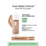 Clinique Even Better Clinical Vitamin Makeup SPF 50 Fondöten 30ml - Medium Cool 3
