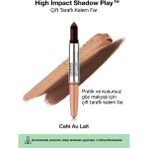 Clinique High Impact Shadow Play Çift Taraflı Kalem Far 4 ml Café Au Lait Pratik ve Yumuşak