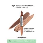 Clinique High Impact Shadow Play Çift Taraflı Kalem Far - Flame Ember 4ml