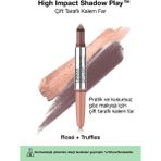 Clinique High Impact Shadow Play Çift Taraflı Kalem Far - Rosé Truffles 4ml