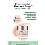Clinique Moisture Surge™ 100 Saat Etkili Nemlendirici Yüz Kremi 15ml | Aloe Vera Bioferment, Hyalüronik Asit