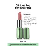 Clinique Pop Longwear™ Gün Boyu Kalıcı Ruj - Renk: Blush Pop 3.9g | Parlak Bitiş
