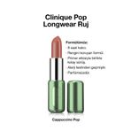 Clinique Pop Longwear™ Gün Boyu Kalıcı Ruj - Renk: Capuccino Pop 3.9g | Saten Bitiş