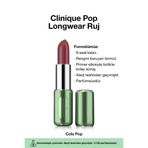 Clinique Pop Longwear™ Gün Boyu Kalıcı Ruj - Renk: Cola Pop 3.9g | Saten Bitiş