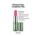 Clinique Pop Longwear™ Gün Boyu Kalıcı Ruj - Renk: Disco Pop 3.9g | Saten Bitiş