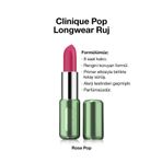 Clinique Pop Longwear™ Gün Boyu Kalıcı Ruj - Renk: Rose Pop 3.9g | Mat Bitiş