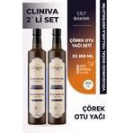 cliniva Çörek Otu Yağı ( Çörekotu ) %100 Saf Soğuk Sıkım 500mL