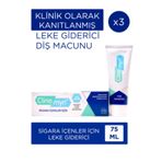 Clinomyn Nane Aromalı 3x75 ml Beyazlatma Diş Macunu