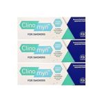 Clinomyn Sigara İçenler İçin 3x75 ml Diş Beyazlatan Diş Macunu