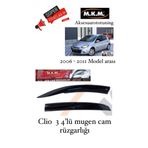 CLİO 3 2006 - 2011 MODEL ARASI 4'LÜ MUGEN CAM RÜZGARLIGI
