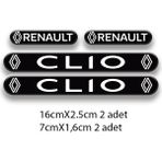 Clio 3D Damla 4'lü Oto Sticker Set 4