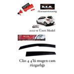 CLİO 4 2012 VE ÜZERİ MODEL ARASI 4'LÜ MUGEN CAM RÜZGARLIGI