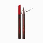 CLIO İnce, Mikrofiber Fırça Uçlu Kalem Eyeliner Superproof Brush Liner Kill Brown (02 BROWN)