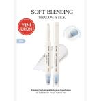 CLIO Kremsi, Kolayca Uygulanan ve Sabitlenen Fırçalı Kalem Far Soft Blending Shadow Stick (G301)