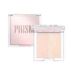 CLIO PROFESSIONAL İnci Tanecikli Yoğun Işıltı Sağlayan 2’li Highlighter Prism Highlighter Duo (01 Cream Fizz)