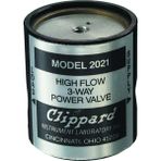 Clippard Vela Ventilatör Yüksek Akışlı 3 Yollu Güç Vanası 2021 M-2021 High Flow Ev/et Piloted 3-Way Valve