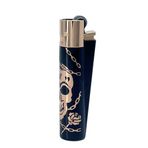 Clipper Deadly Chains Serisi Metal Çakmak - Rose Gold